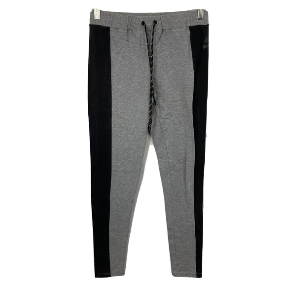Nike Pants - Nike Sweatpants Women S Gray Black Stripe Cotton Stretch Knit Drawstring Joggers